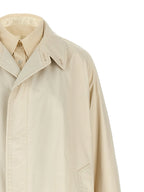 Beige Cotton Coat