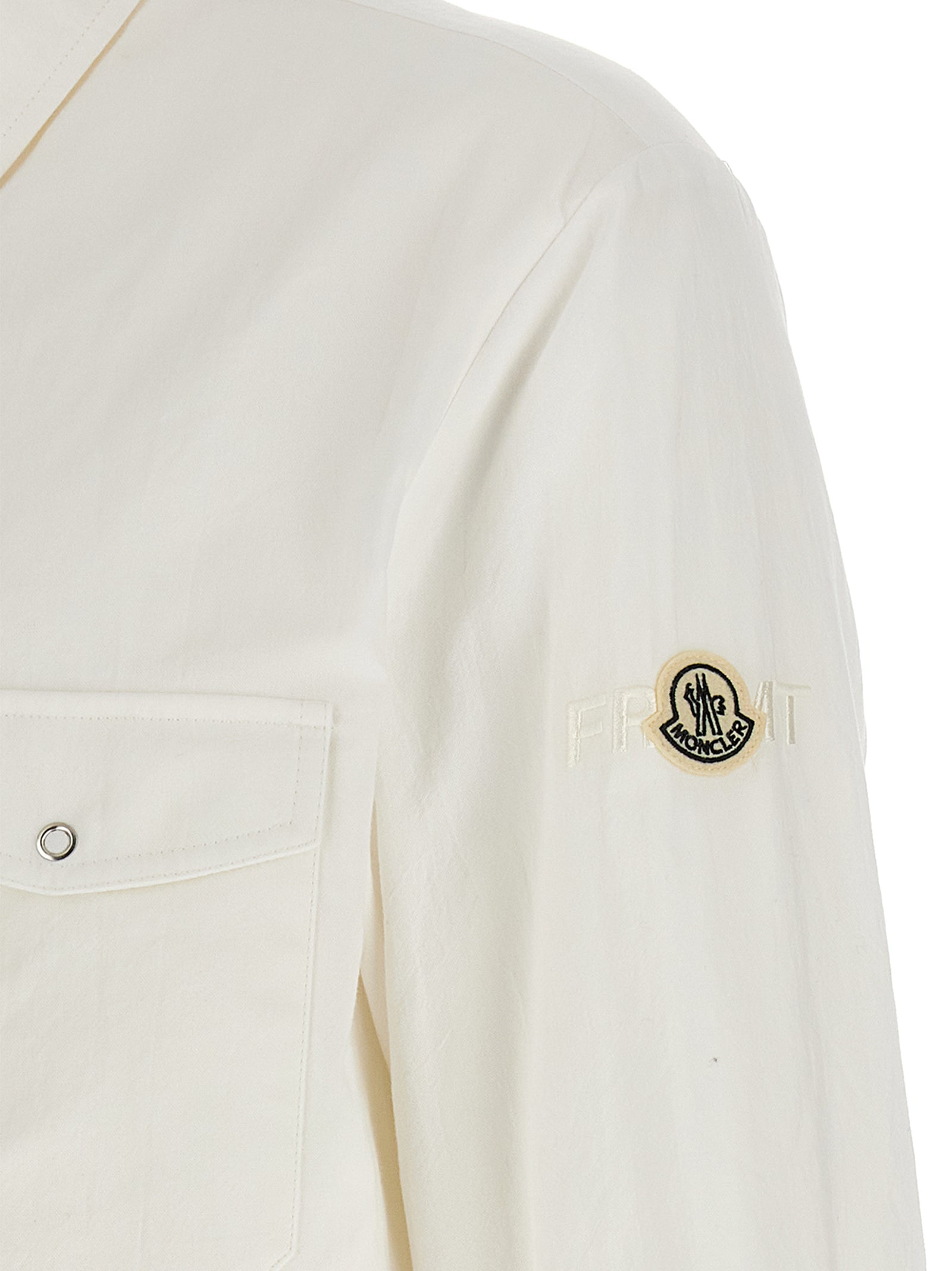 White Polyamide Blouse