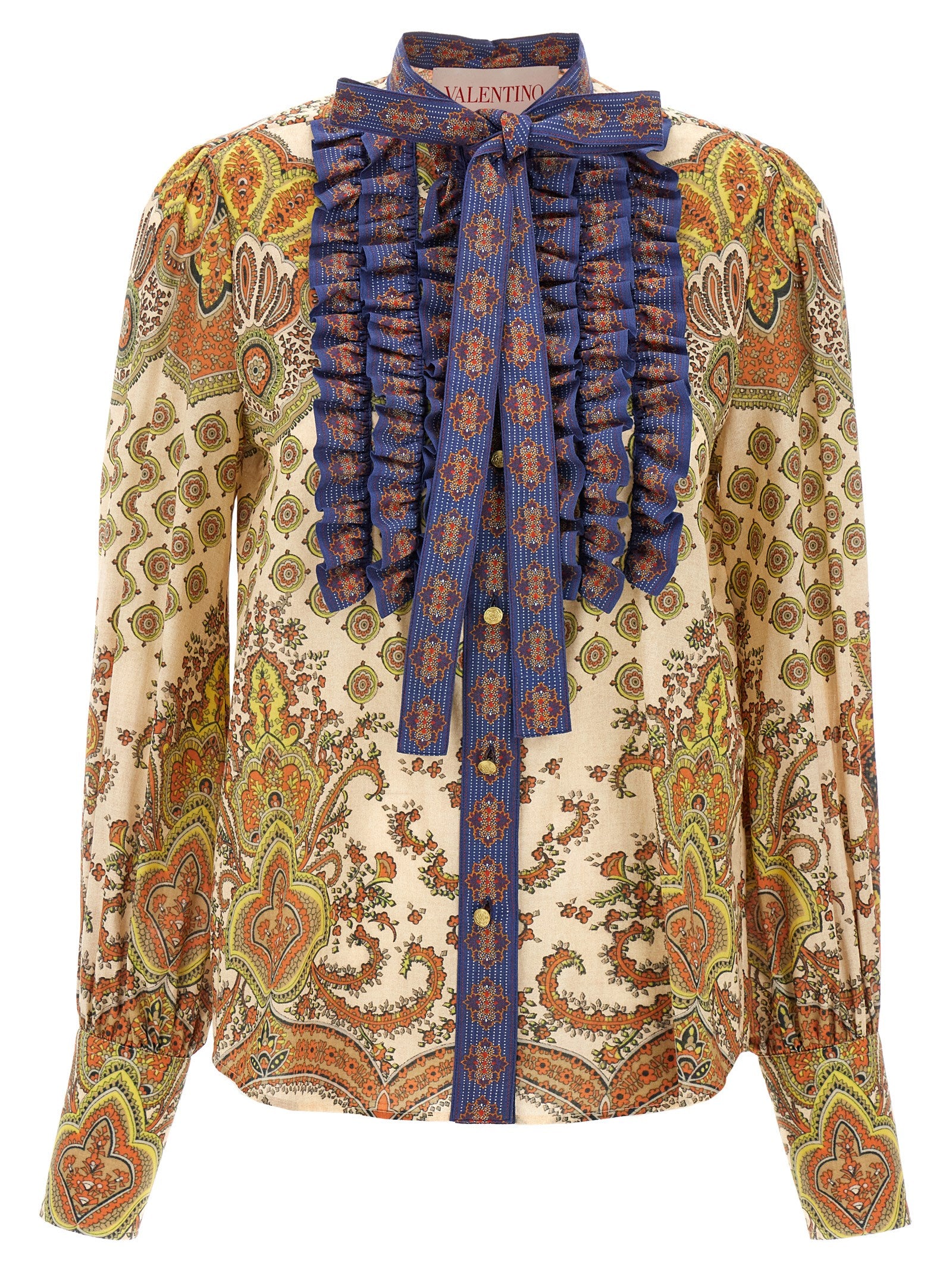 Multicolor Cotton Blouse