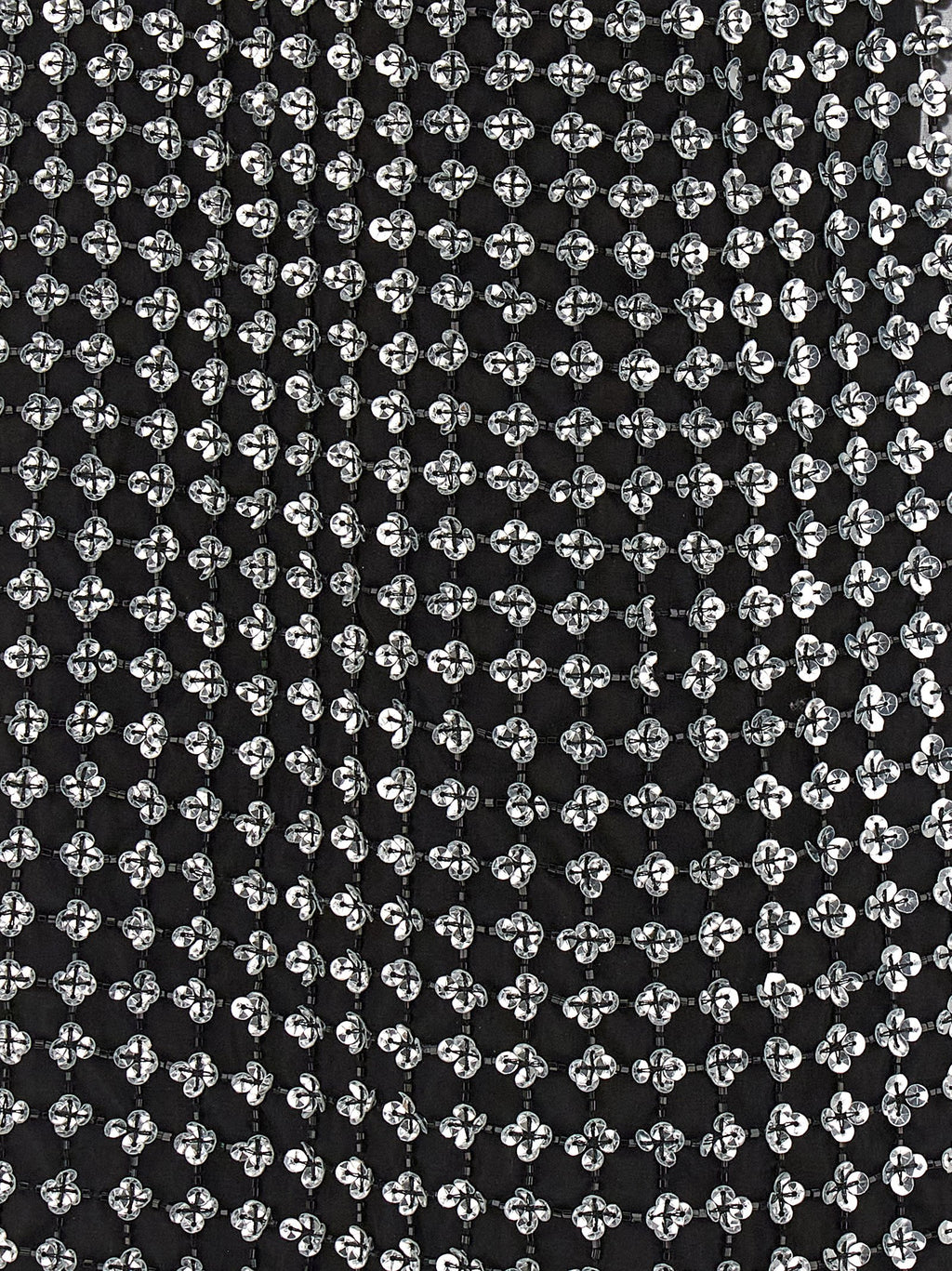 Black Silk Short Dress