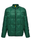 Bicolor Polyamide Full-Length Jacket