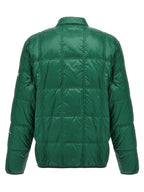Bicolor Polyamide Full-Length Jacket