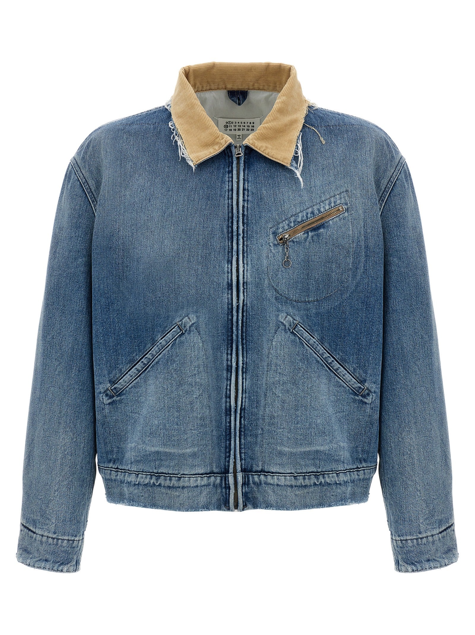 Blue Cotton Denim Jacket