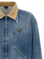 Blue Cotton Denim Jacket