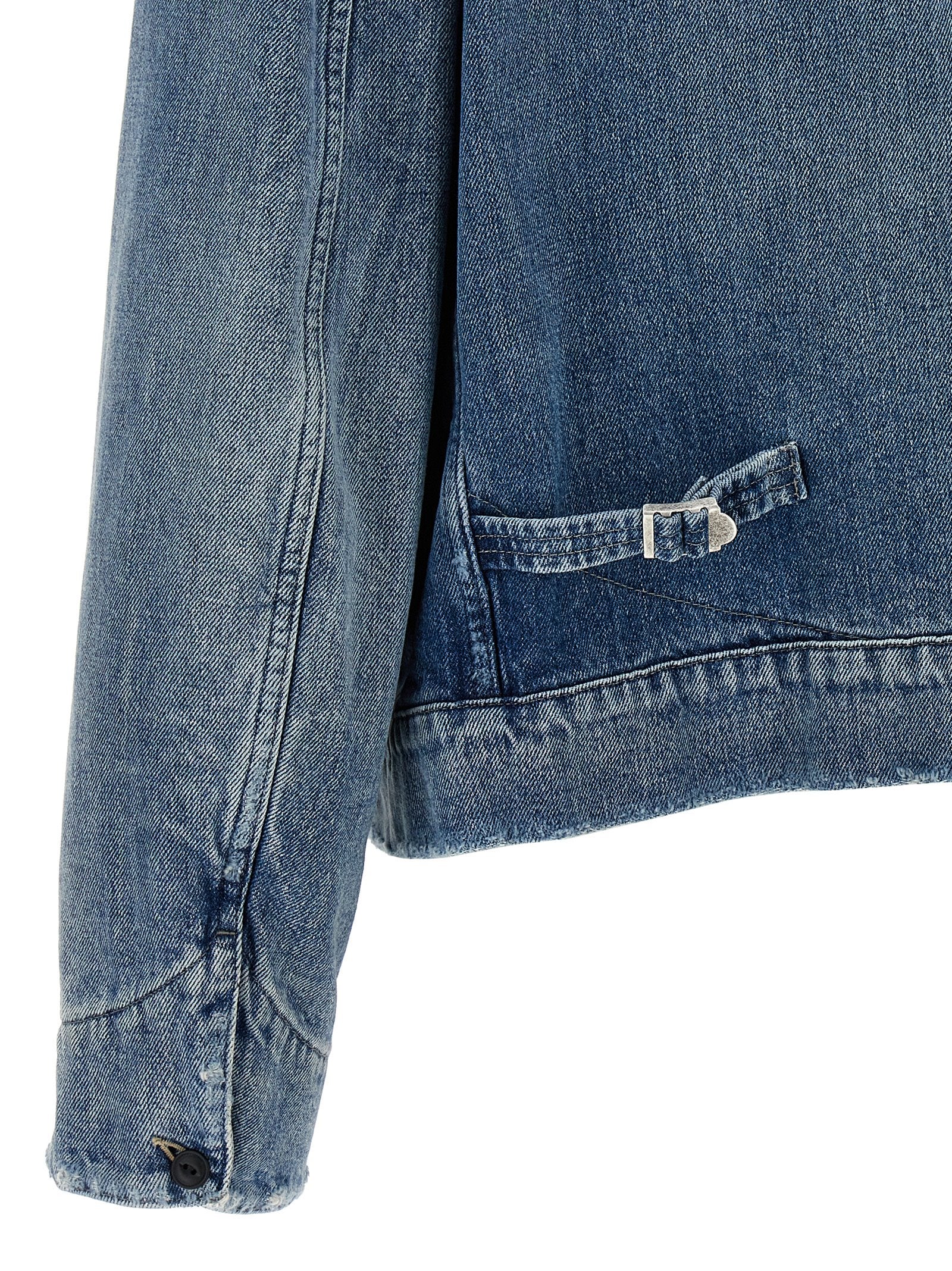 Blue Cotton Denim Jacket