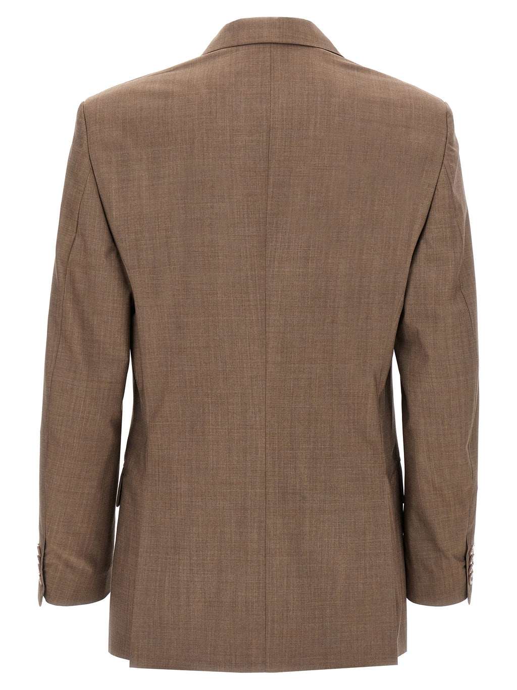 Brown Virgin Wool Blazer