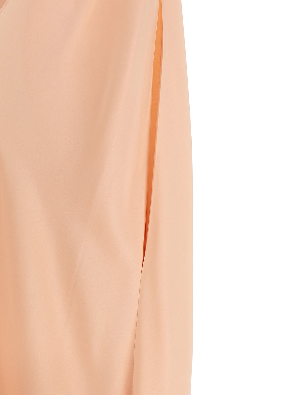 Multicolor Silk Midi Dress