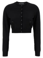 Black Viscose Cardigan