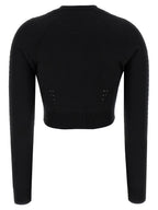 Black Viscose Cardigan