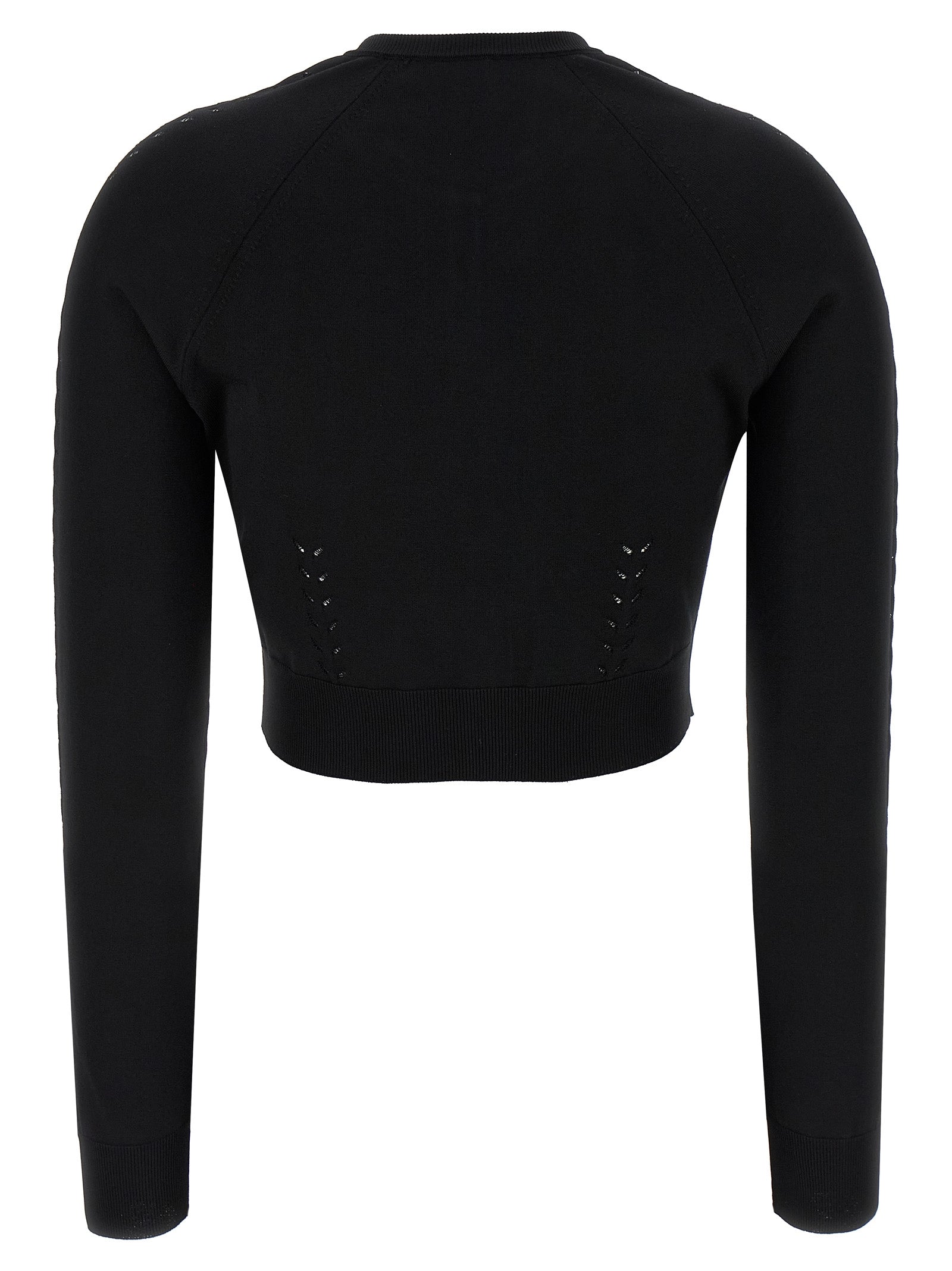 Black Viscose Cardigan