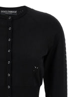 Black Viscose Cardigan