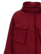 Multicolor Viscose Coat