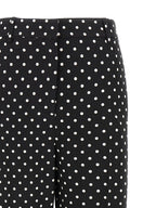 Bicolor Viscose Casual Pants
