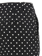 Bicolor Viscose Casual Pants