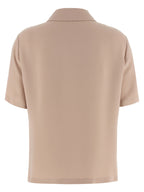 Multicolor Silk Polo Shirt