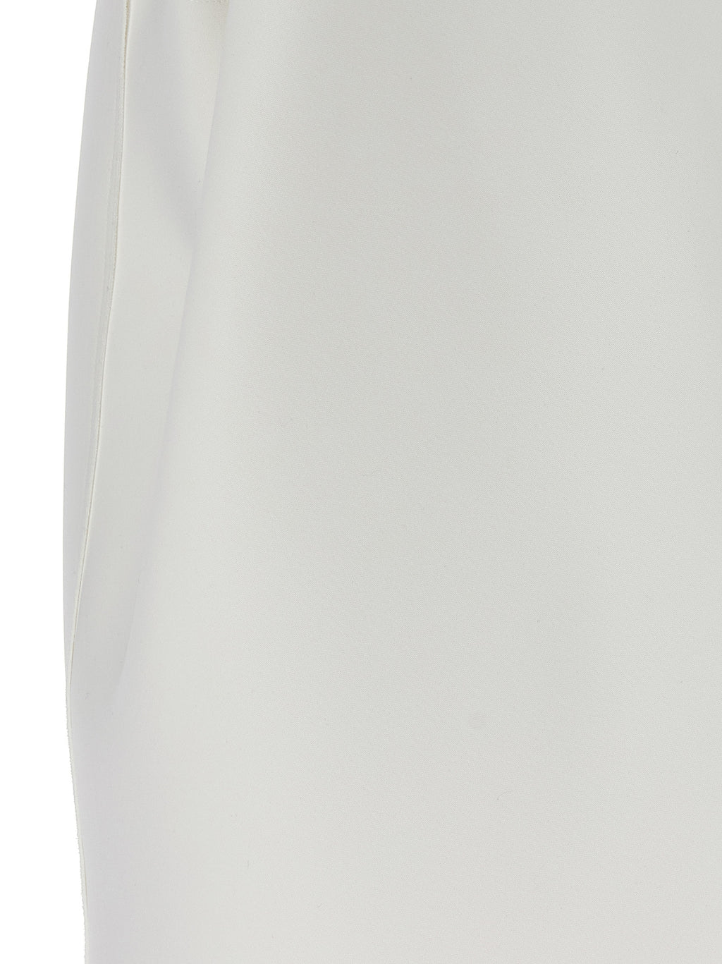 White Polyester Short Dress