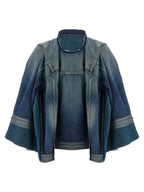 Blue Cotton Denim Jacket