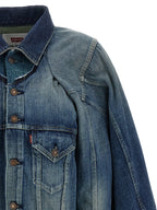 Blue Cotton Denim Jacket