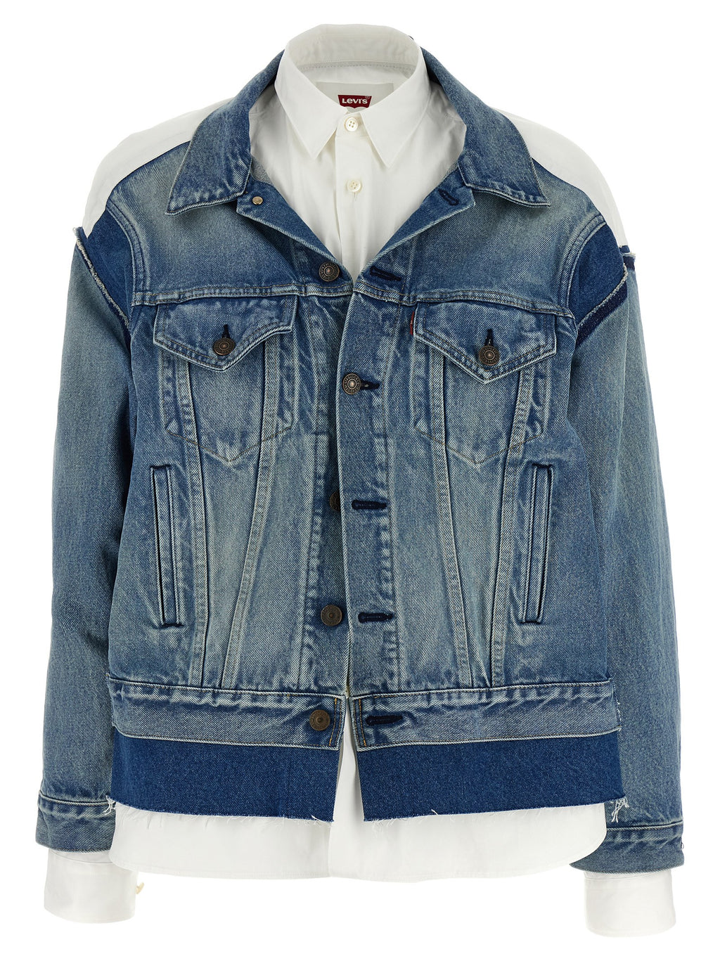 Multicolor Cotton Denim Jacket