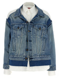 Multicolor Cotton Denim Jacket