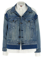 Multicolor Cotton Denim Jacket