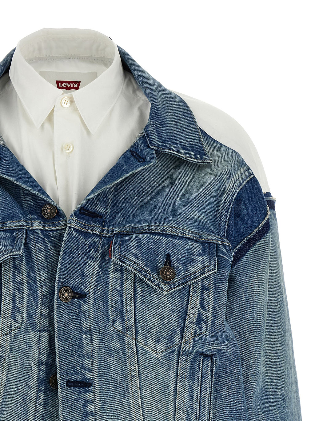Multicolor Cotton Denim Jacket
