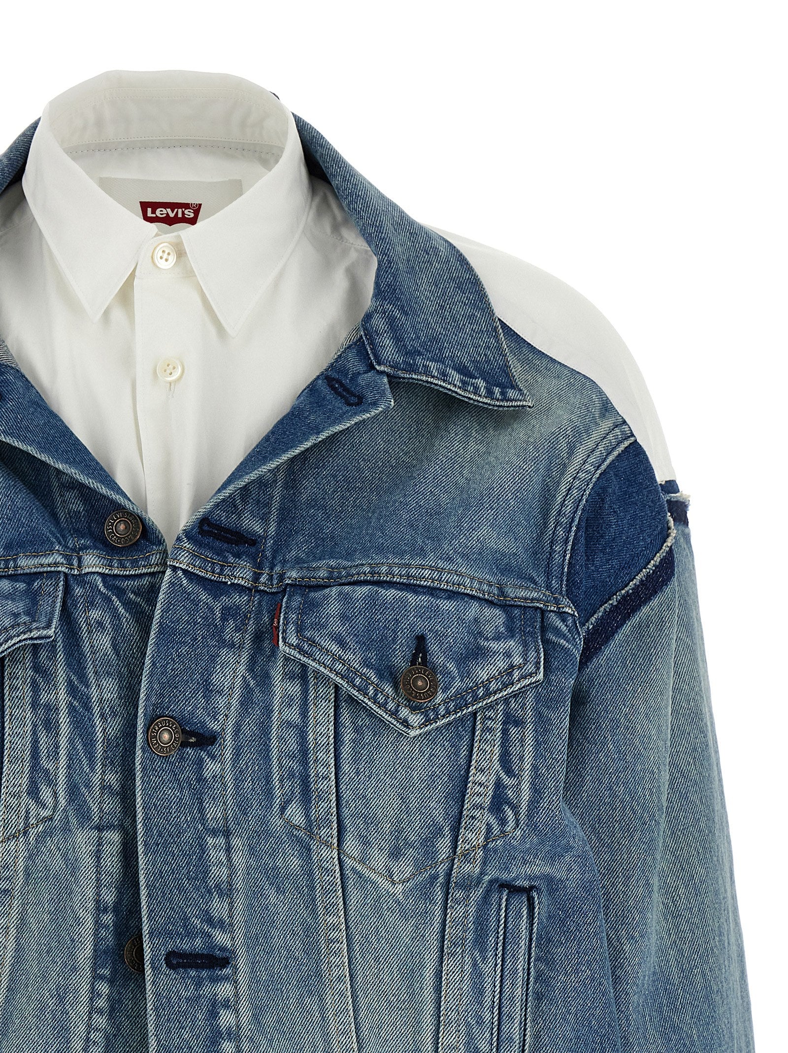 Multicolor Cotton Denim Jacket
