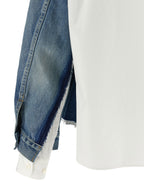 Multicolor Cotton Denim Jacket