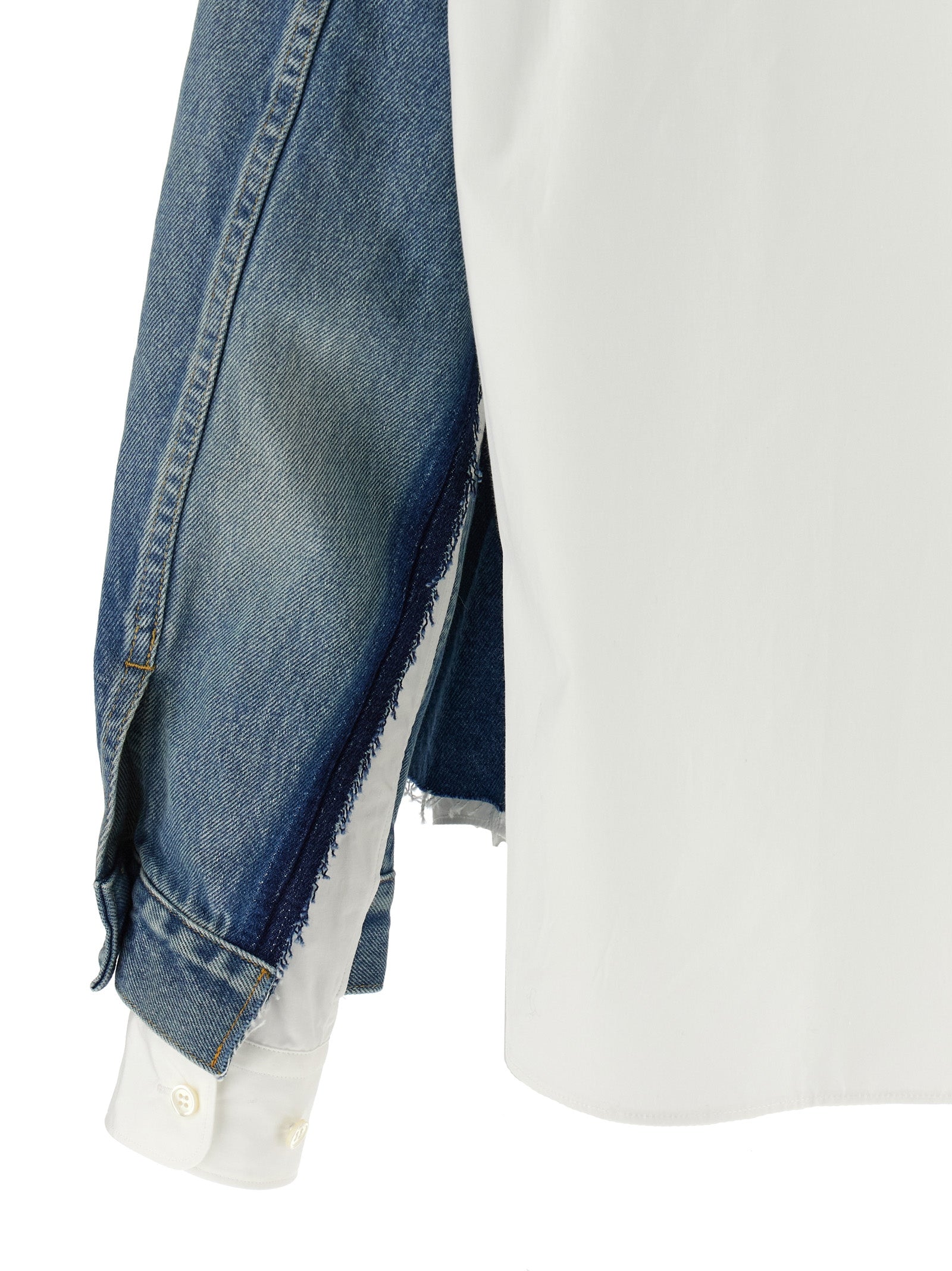 Multicolor Cotton Denim Jacket