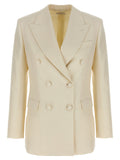 White Wool Blazer