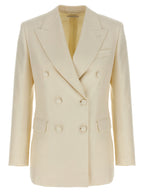 White Wool Blazer