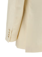 White Wool Blazer