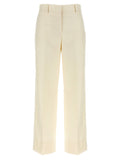 White Wool Dress Pants