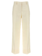 White Wool Dress Pants