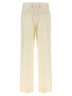 White Wool Dress Pants