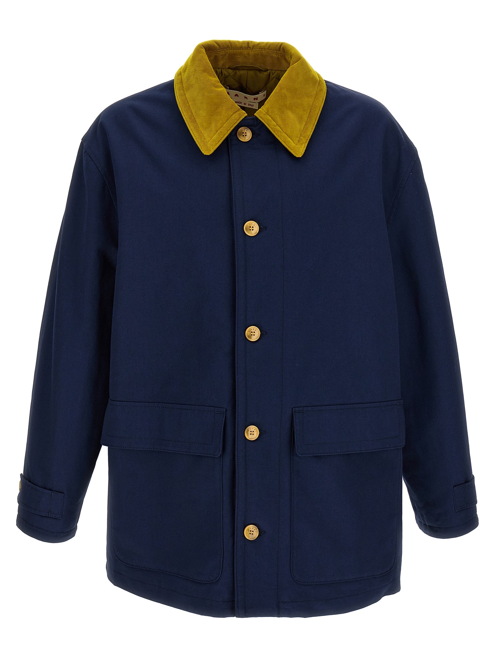 Blue Cotton Parka