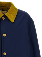 Blue Cotton Parka