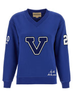 Blue Cotton Sweatshirt
