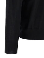 Black Wool Polo Shirt