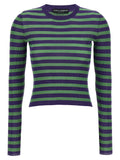 Multicolor Viscose Cardigan