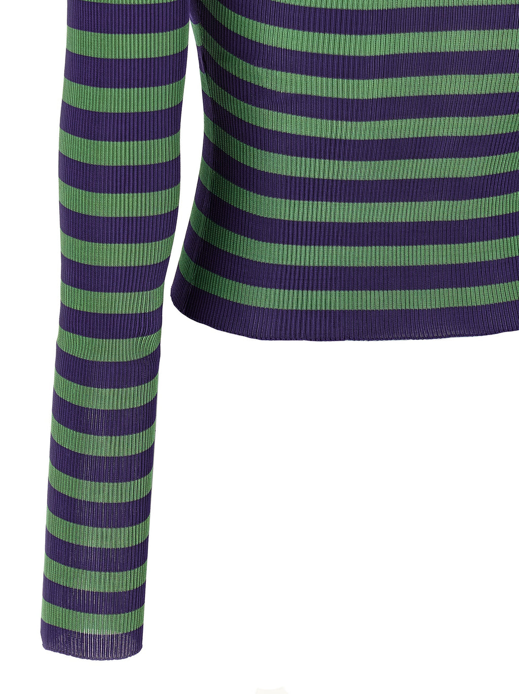 Multicolor Viscose Cardigan