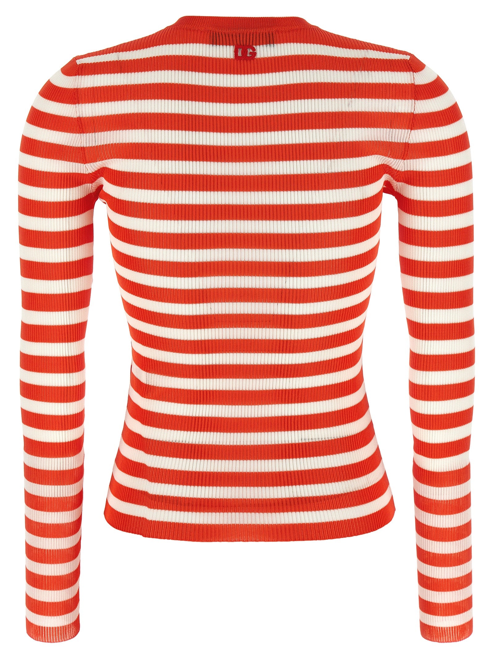 Orange Viscose Cardigan