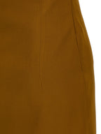 Bicolor Marabou Short Dress