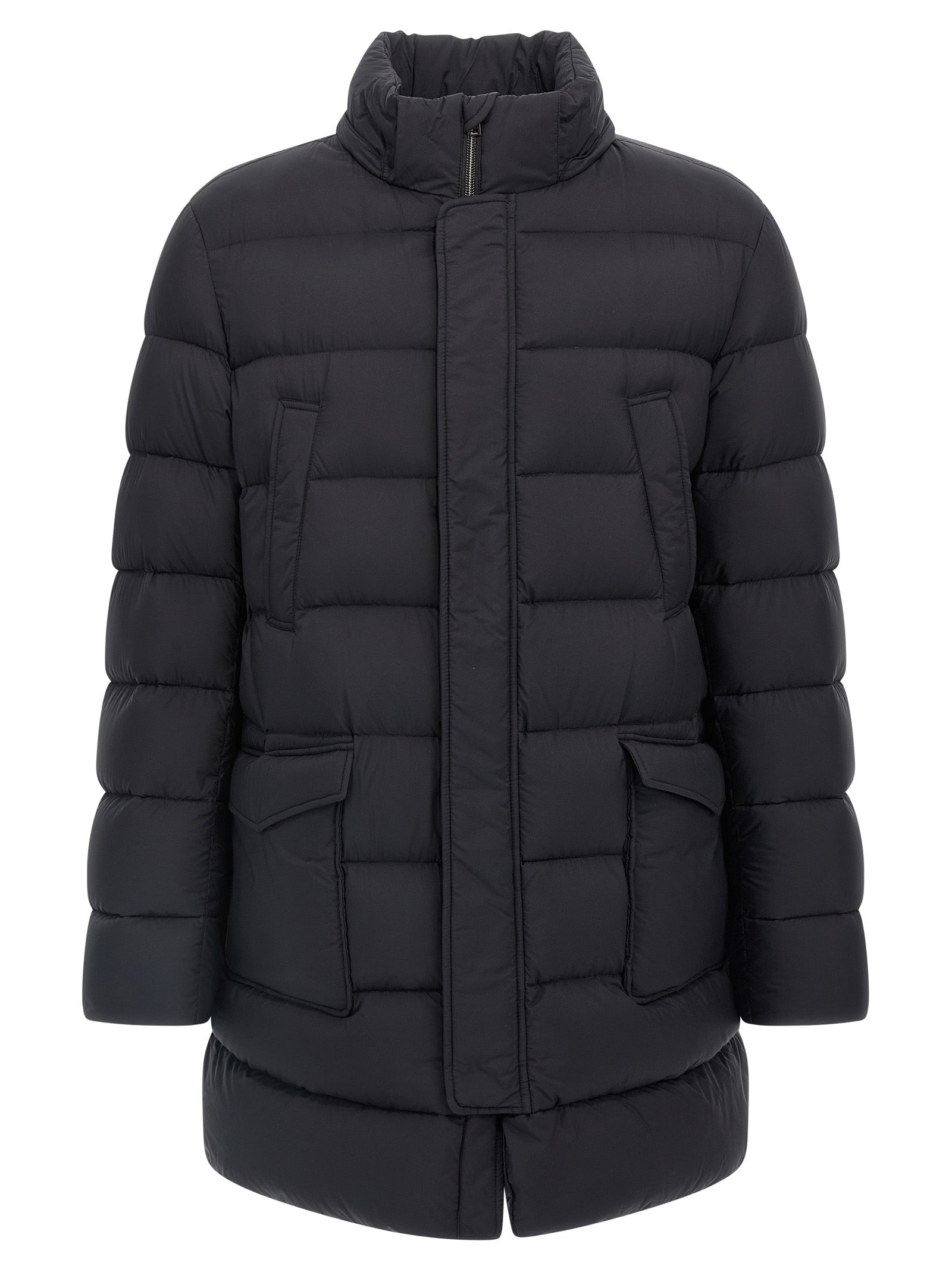 Black Polyamide Coat