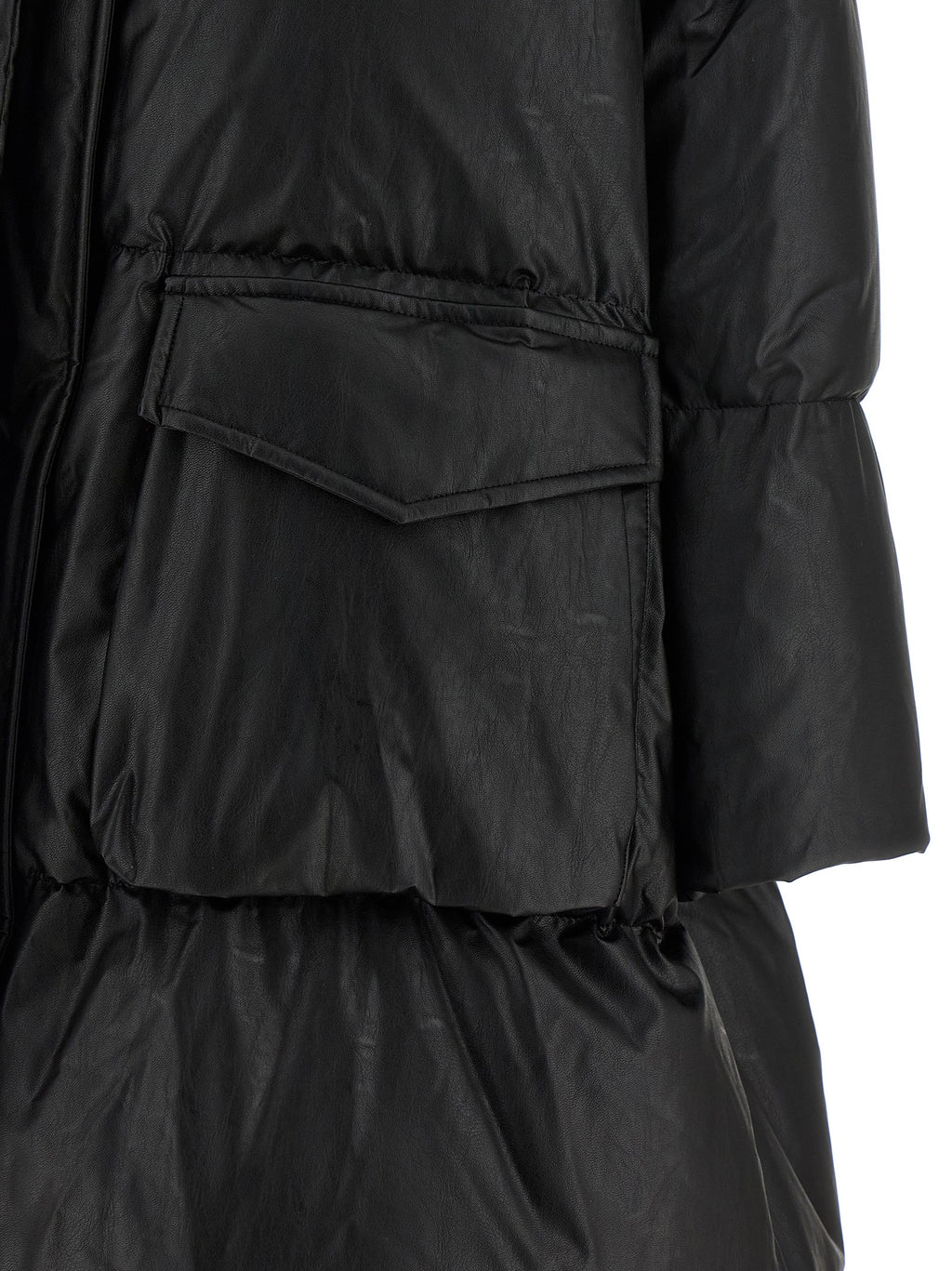 Black Viscose Coat