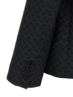 Black Viscose Blazer