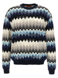 Multicolor Wool Cardigan