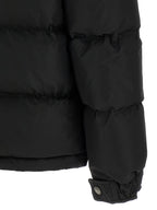 Black Polyamide Full-Length Jacket