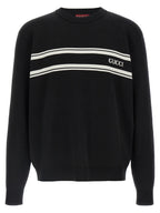 Bicolor Wool Cardigan