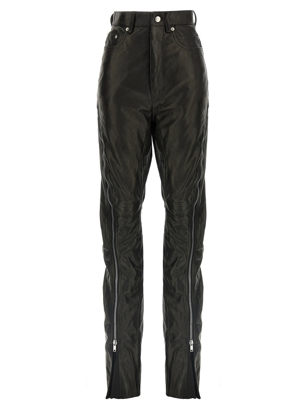 Black Leather Pants